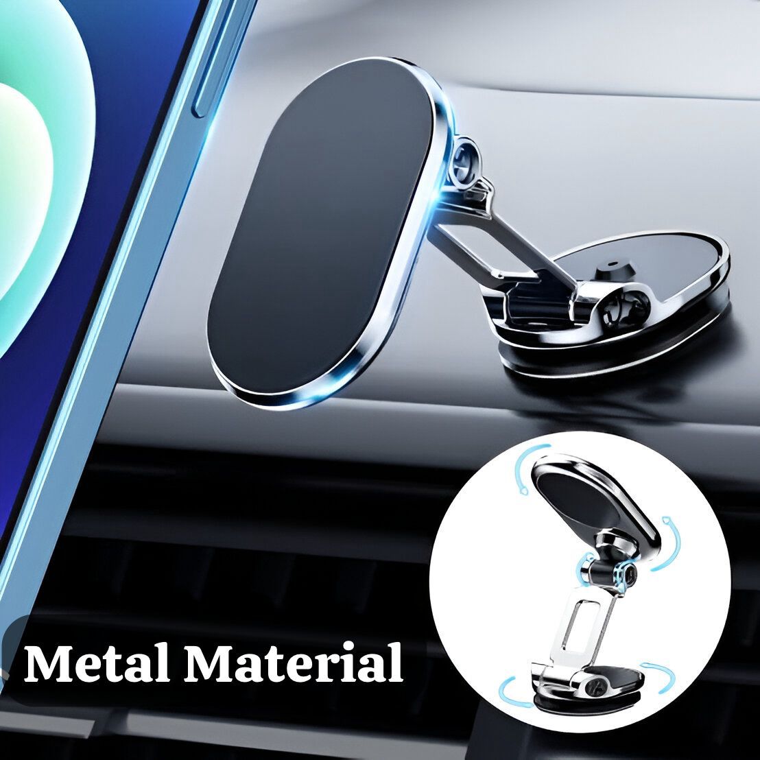 Magnetic mobile holder