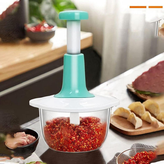 1.5Litre Vegetable Push Chopper with Box Packing