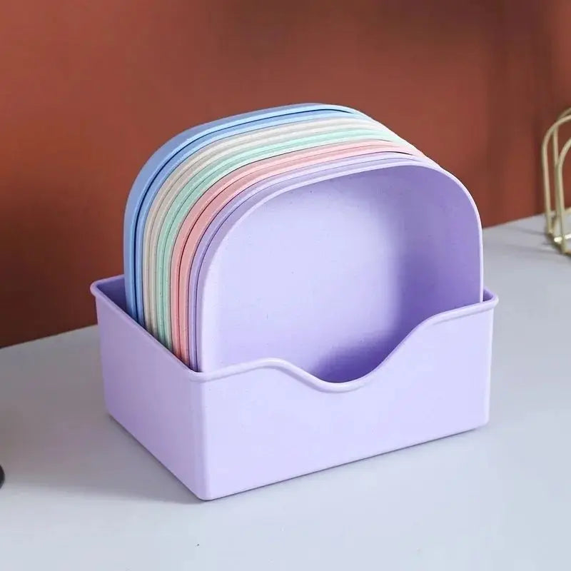 Pack of 11pcs Plate set with Holder